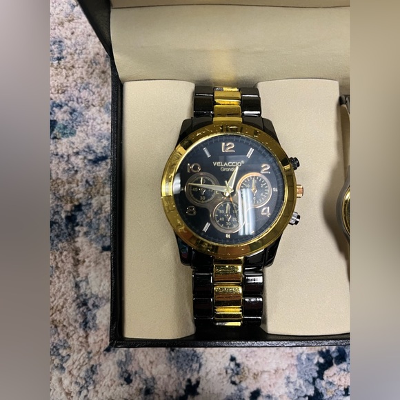 Velaccio Grande his & hers watch gift set. NEW. - Picture 3 of 5